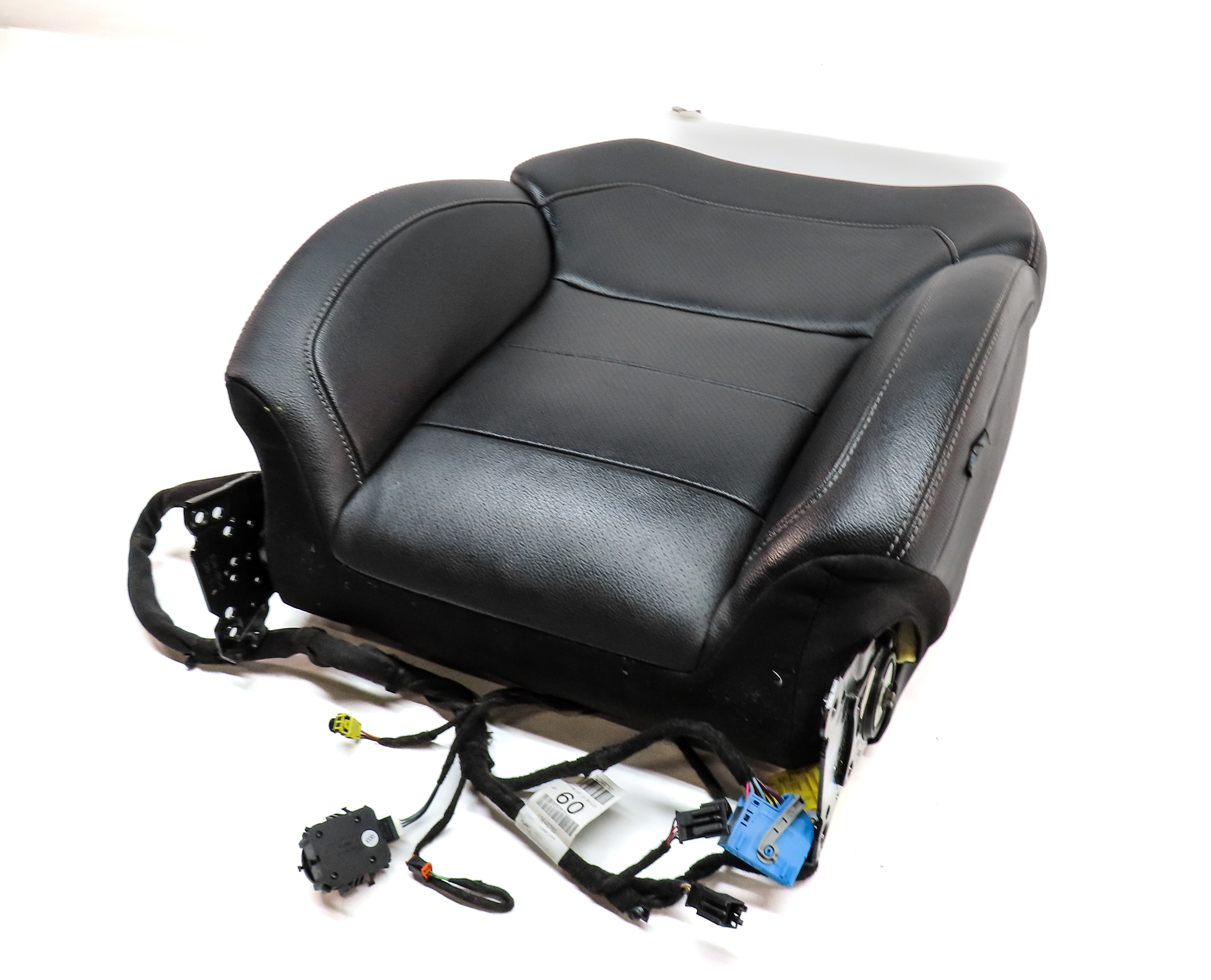 13 MERCEDES ML550 (W166) FRONT LEFT DRIVER MEMORY HEATED UPPER SEAT BACK (Black) — exact item pictured